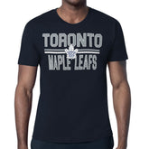 NHL Navy Toronto Maple Leafs Starter Mesh Look Team Name T-Shirt