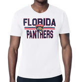 NHL White Florida Panthers Starter Team Wordmark & Logo T-Shirt