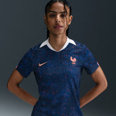 France Women's National Team Women's 2025/26 Home Replica Jersey - Nike Blue