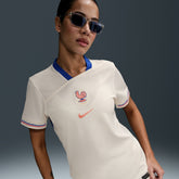France Women's National Team Women's 2025/26 Away Replica Jersey - Nike Cream