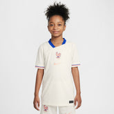 France Women's National Team Youth 2025/26 Away Replica Jersey - Nike Cream