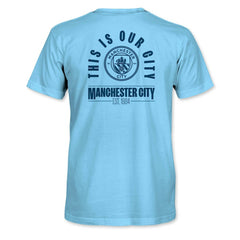 Manchester City 1863FC Our City Arc T-Shirt - Sky Blue