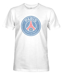 Paris Saint-Germain 1863FC Color Badge T-Shirt - White
