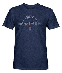 Paris Saint-Germain 1863FC Slogan Vintage Tri-Blend T-Shirt - Navy