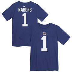 Malik Nabers Preschool Name & Number T-Shirt - New York Giants