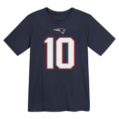 Drake Maye Preschool Player Name & Number T-Shirt - New England Patriots