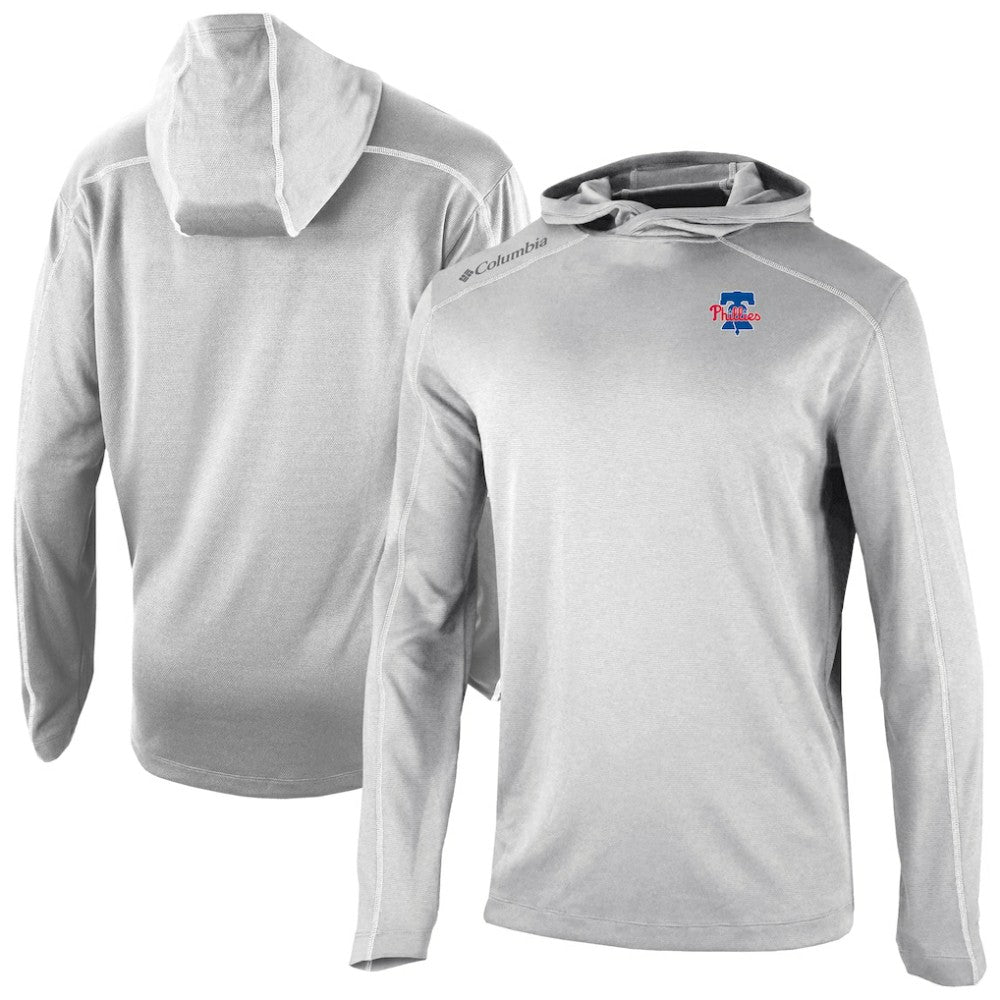 MLB Philadelphia Phillies Columbia Omni-Wick Shotgun Pullover Hoodie