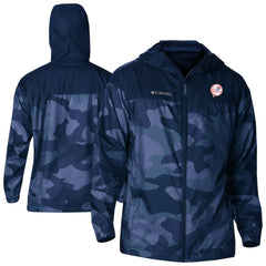 MLB New York Yankees Columbia Camo Flash Challenger Full-Zip Windbreaker Jacket