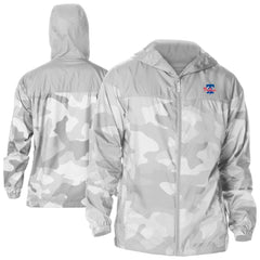 MLB Philadelphia Phillies Columbia Camo Flash Challenger Full-Zip Windbreaker Jacket