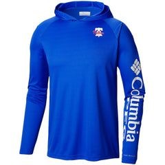 MLB Philadelphia Phillies Columbia Omni-Wick Terminal Tackle Raglan Long Sleeve Hoodie T-Shirt