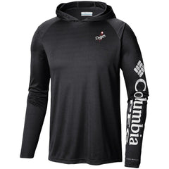 MLB Los Angeles Dodgers Columbia Omni-Wick Terminal Tackle Raglan Long Sleeve Hoodie T-Shirt