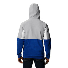 MLB Los Angeles Dodgers Columbia Lodge Fleece Quarter-Zip Hoodie