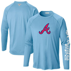 MLB Atlanta Braves Columbia Terminal Tackle Long Sleeve T-Shirt