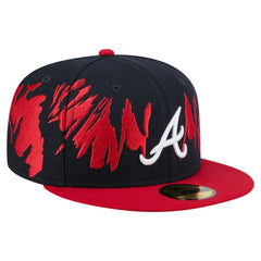 MLB Atlanta Braves New Era Retro Pattern 59FIFTY Fitted Hat