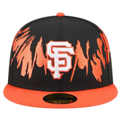 MLB San Francisco Giants New Era Retro Pattern 59FIFTY Fitted Hat