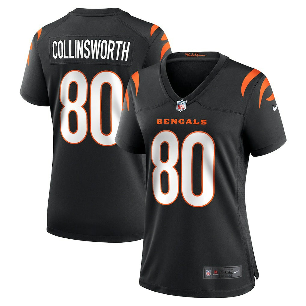 Cris Collinsworth Women's Team Retired Player Game Jersey - Cincinnati Bengals