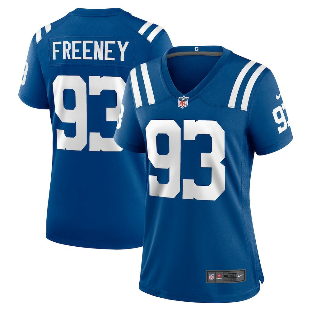 Dwight Freeney Women's Team Retired Player Game Jersey - Indianapolis Colts