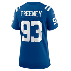 Dwight Freeney Women's Team Retired Player Game Jersey - Indianapolis Colts