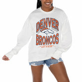 Gameday Couture Women's Time Out Oversized Long Sleeve T-Shirt - Denver Broncos