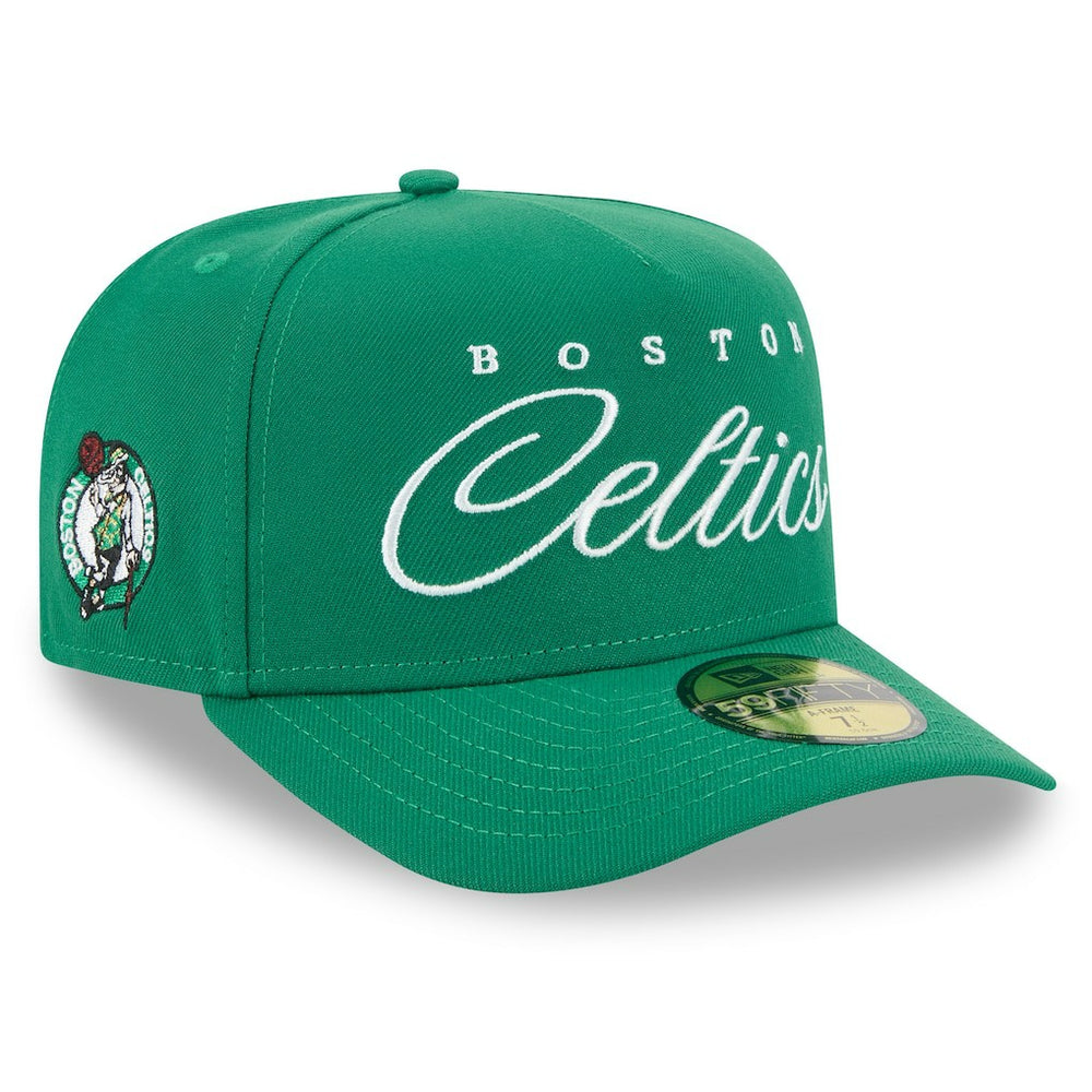 NBA Boston Celtics 2025 NBA Draft A-Frame 59FIFTY Fitted Hat