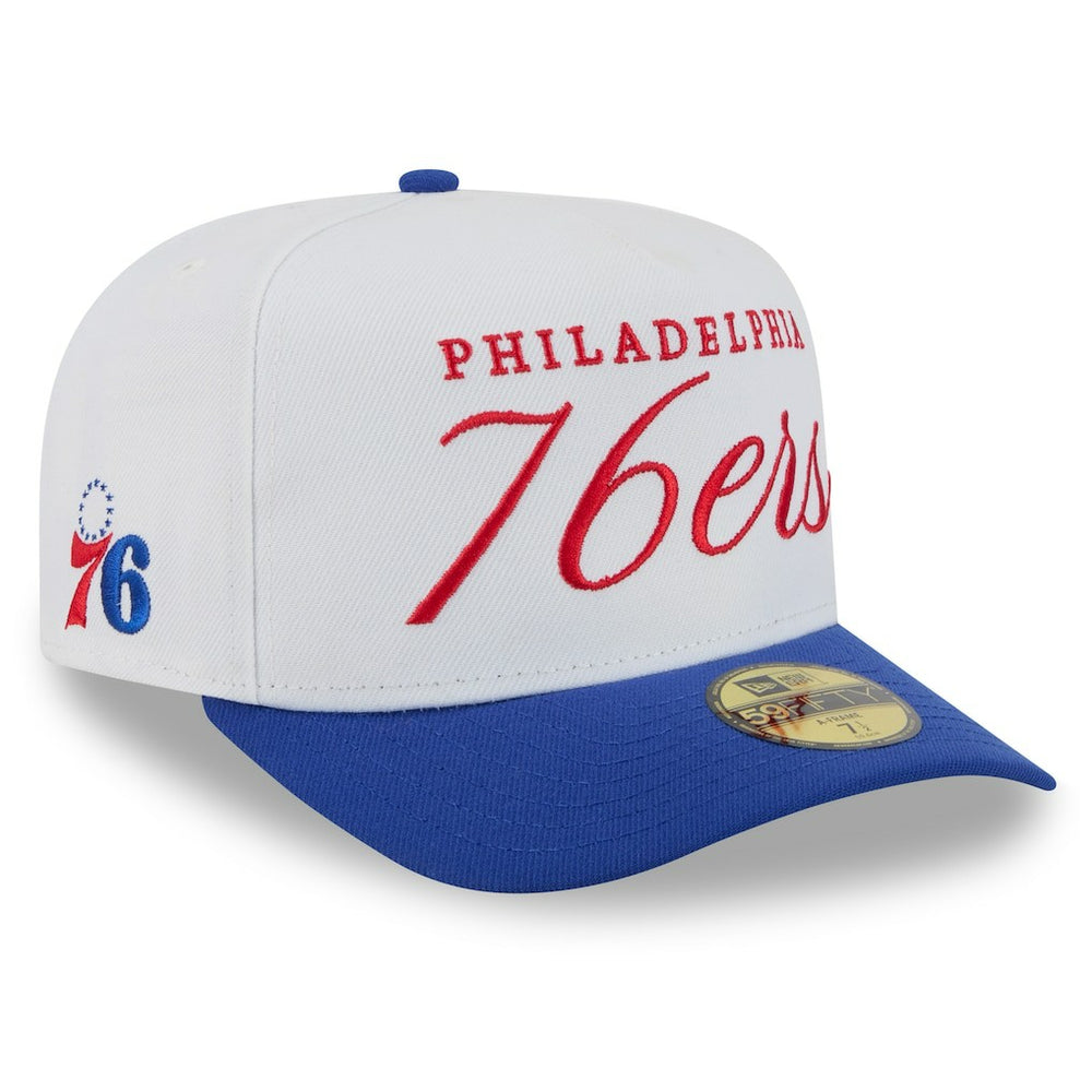 NBA Philadelphia 76ers 2025 NBA Draft A-Frame 59FIFTY Fitted Hat