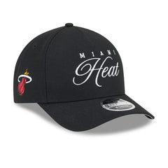 NBA Miami Heat 2025 NBA Draft M-Crown A-Frame 9FORTY Adjustable Hat