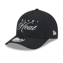 NBA Miami Heat 2025 NBA Draft M-Crown A-Frame 9FORTY Adjustable Hat
