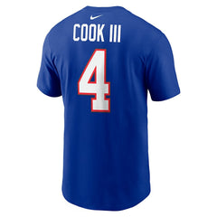 James Cook Name & Number T-Shirt - Buffalo Bills