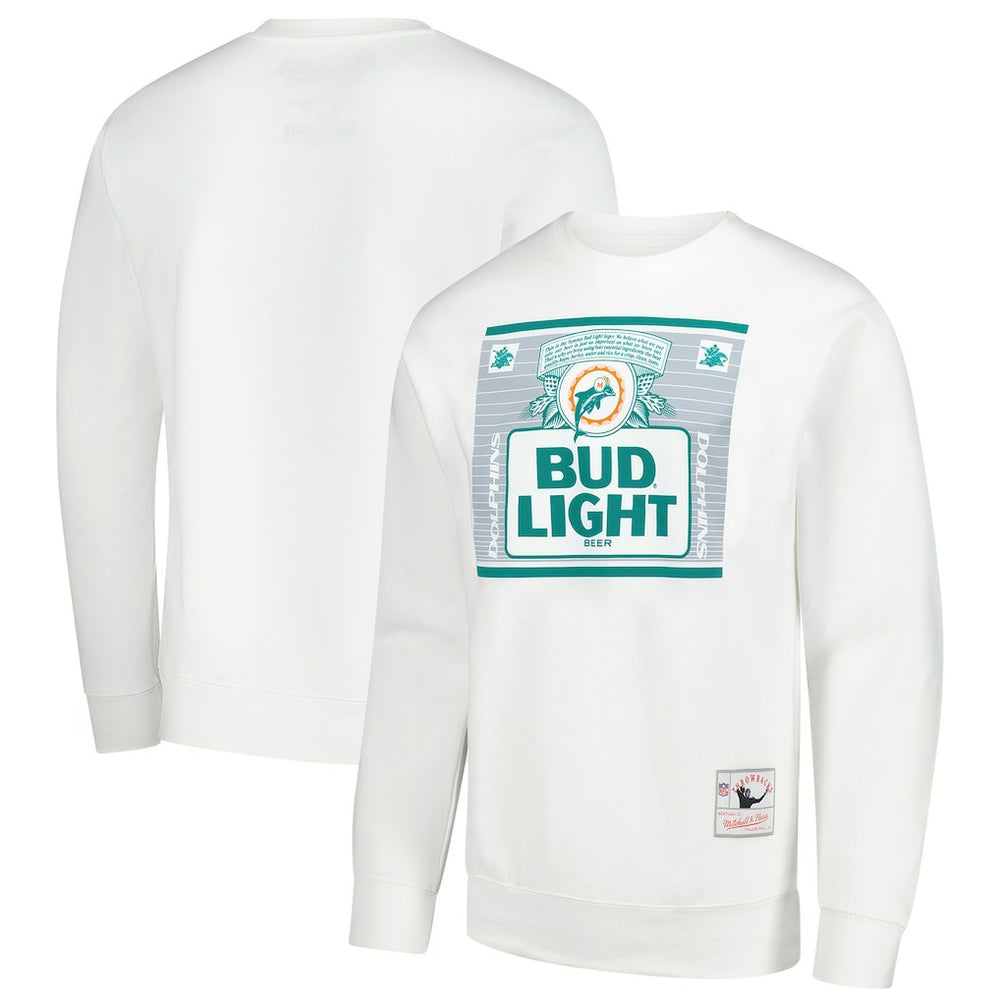x Bud Light The Crest Pullover Sweatshirt - Miami Dolphins