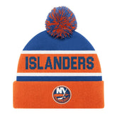 NHL Orange New York Islanders Starter Cuffed Knit Hat with Pom