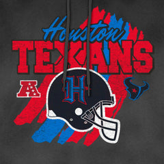 Identity Helmet Enzyme Washed Pullover Hoodie - Houston Texans