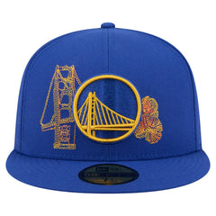 NBA Golden State Warriors State Stitch 59FIFTY Fitted Hat sale