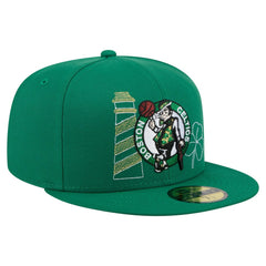 NBA Boston Celtics State Stitch 59FIFTY Fitted Hat