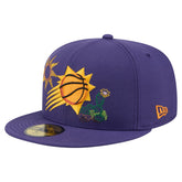 NBA Phoenix Suns State Stitch 59FIFTY Fitted Hat