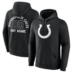 Personalized Name & Number Pullover Hoodie - Indianapolis Colts