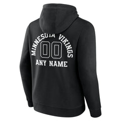 Personalized Name & Number Pullover Hoodie - Minnesota Vikings
