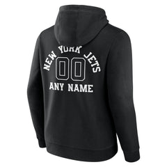 Personalized Name & Number Pullover Hoodie - New York Jets