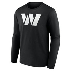Personalized Name & Number Monochrome Long Sleeve T-Shirt - Washington Commanders