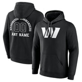 Personalized Name & Number Pullover Hoodie - Washington Commanders
