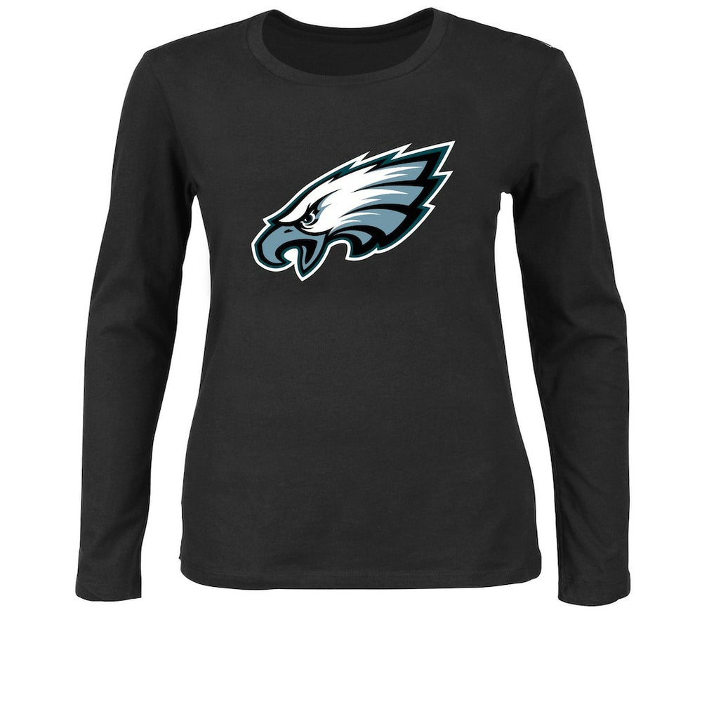 Women's Plus Size Long Sleeve T-Shirt - Philadelphia Eagles