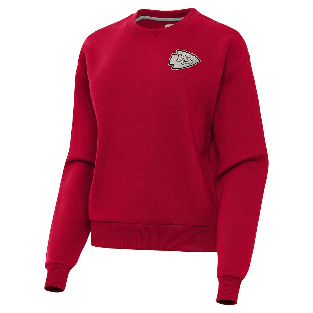 Antigua Women's Victory Pullover Sweatshirt - Kansas City Chiefs