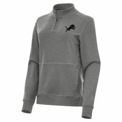 Antigua Women's Crush Quarter-Zip Top - Detroit Lions