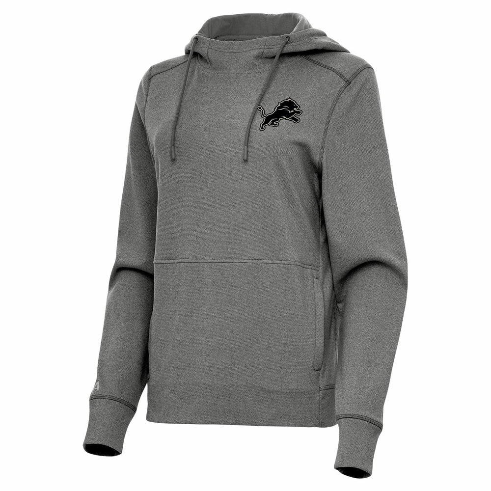 Antigua Women's Justice Pullover Hoodie - Detroit Lions