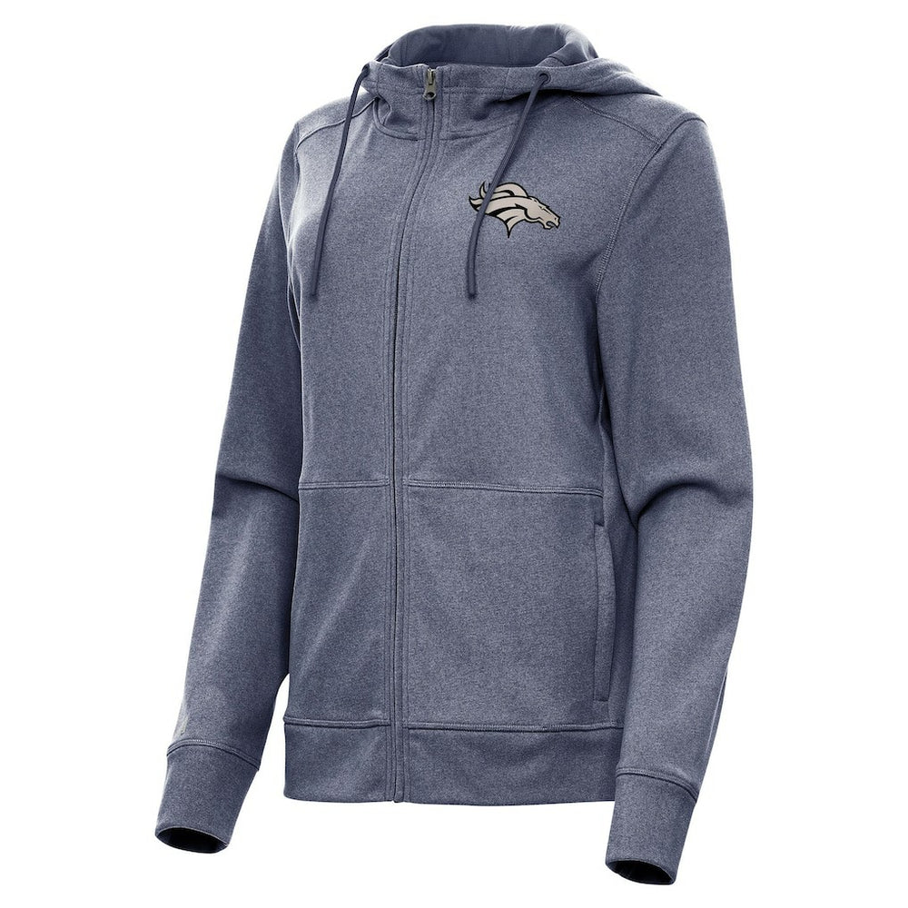 Antigua Women's Seeker Full-Zip Hoodie Jacket - Denver Broncos