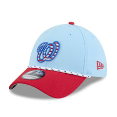 MLB Washington Nationals New Era 2025 Fourth of July 39THIRTY Flex Hat