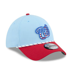 MLB Washington Nationals New Era 2025 Fourth of July 39THIRTY Flex Hat