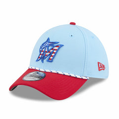 MLB Miami Marlins New Era 2025 Fourth of July 39THIRTY Flex Hat