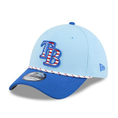 MLB Tampa Bay Rays New Era 2025 Fourth of July 39THIRTY Flex Hat