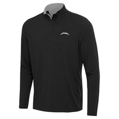 Antigua Content Quarter-Zip Pullover Top - Los Angeles Chargers