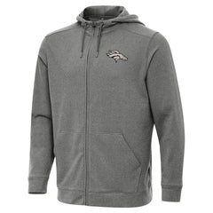 Antigua Effortless Full-Zip Hoodie Jacket - Denver Broncos